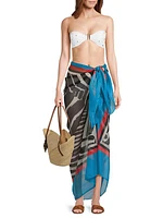 Mosaic Zebra Sarong