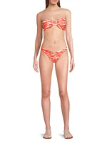 Margot Wild Stripes Bikini Bottoms