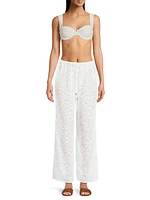 Leopard Jacquard Track Pants