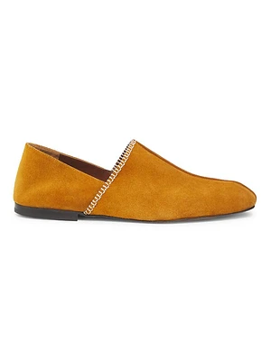 Dream Study Babush Suede Loafers