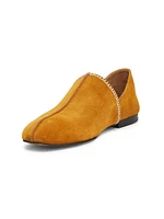 Dream Study Babush Suede Loafers