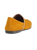 Dream Study Babush Suede Loafers