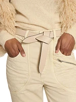 Lecce Leather Wrap Belt