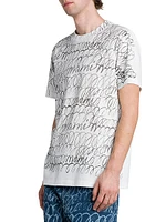 Scribble Cotton T-Shirt