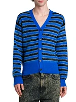 Striped Wool Cardigan