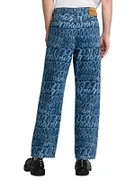 Scribble Denim Trousers