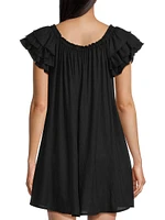 Ruffle Shift Dress