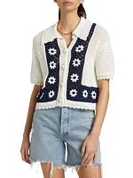 Milan Cotton Crochet Top