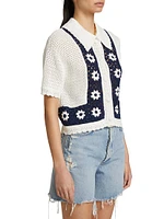 Milan Cotton Crochet Top