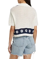 Milan Cotton Crochet Top