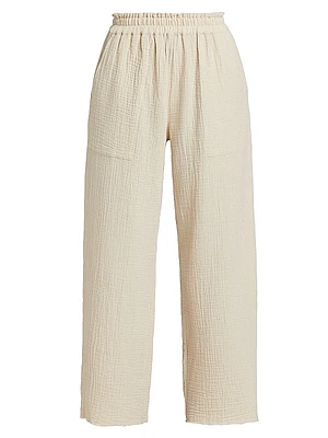Leon Cotton Crop Pants