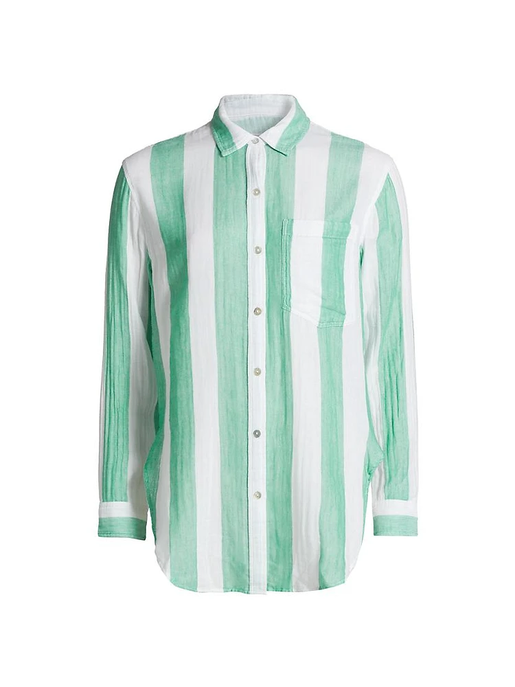 Jaylin Stripe Cotton Shirt