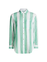 Jaylin Stripe Cotton Shirt