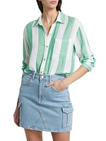 Jaylin Stripe Cotton Shirt