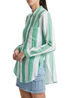 Jaylin Stripe Cotton Shirt