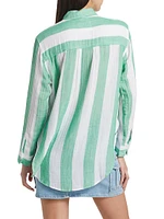 Jaylin Stripe Cotton Shirt