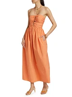 Silvia Strappy Maxi Dress