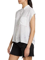 Whitney Linen-Blend Shirt