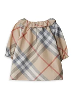 Baby Girl's Emmeline Check Dress & Bloomers