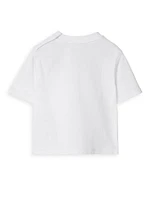 Baby Girl's & Little Logo-Print Cotton T-Shirt