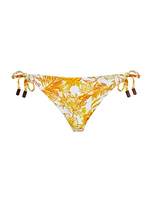 Tahiti Floral Side-Tie Bikini Bottom