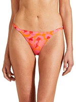 Vichy Jacquard Bikini Bottom