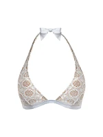 Broderie Anglaise Triangle Bikini top