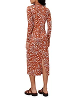 Sonca Printed Jersey Midi-Dress