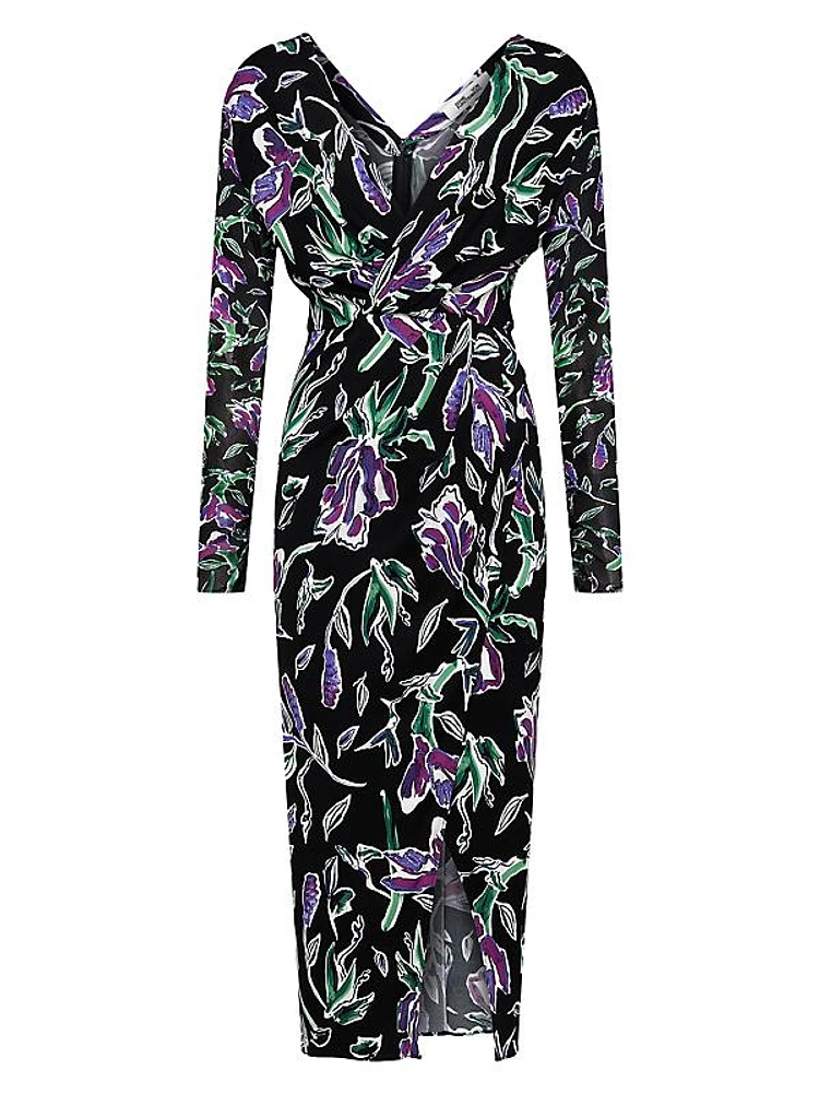 Vivianne Floral Wrap Dress