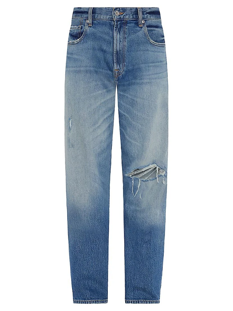 Ryan Distressed Relaxed-Fit Jeans