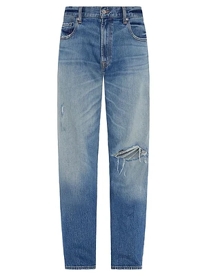 Ryan Distressed Relaxed-Fit Jeans