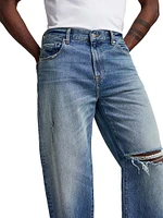 Ryan Distressed Relaxed-Fit Jeans