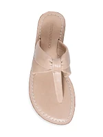 Margaret Leather Thong Sandals