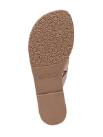 Margaret Leather Thong Sandals