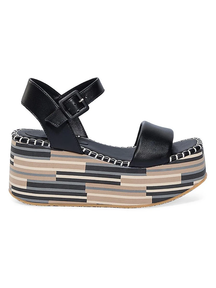 Marley Leather Platform Sandals