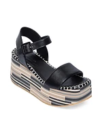 Marley Leather Platform Sandals