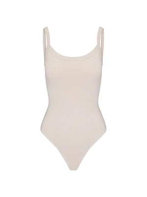 Cotton Jersey Scoop Neck Bodysuit