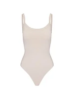 Cotton Jersey Scoop Neck Bodysuit