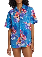 Summer Days Button-Front Shirt