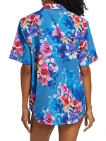 Summer Days Button-Front Shirt