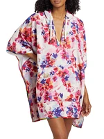 Summer Days Terry Hooded Poncho Dress