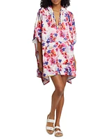 Summer Days Terry Hooded Poncho Dress