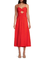 Clea Cut-Out Midi-Dress