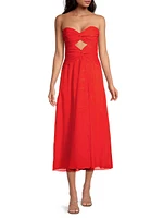 Clea Cut-Out Midi-Dress