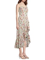 Sila Floral Midi-Dress