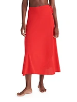 Julieta Tie-Waist Sarong Skirt