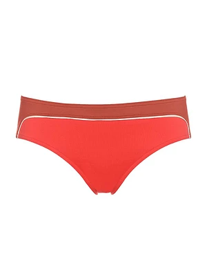 Match Colorblocked Bikini Bottoms