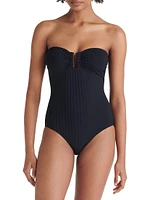 Bossa Nova One-Piece Bustier Swimsuit