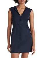 Sprint V-Neck Sleeveless Minidress