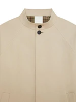 Trench-Coat Cotton Canvas